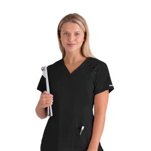 GREY'S ANATOMY IMPACT ELEVATE SCRUB TOP MEDIUM